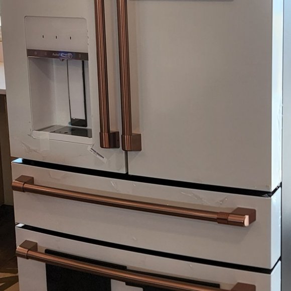 GE Cafe COPPER HANDLES and knobs for fridge, Dishw, double oven - Picture 4 of 4